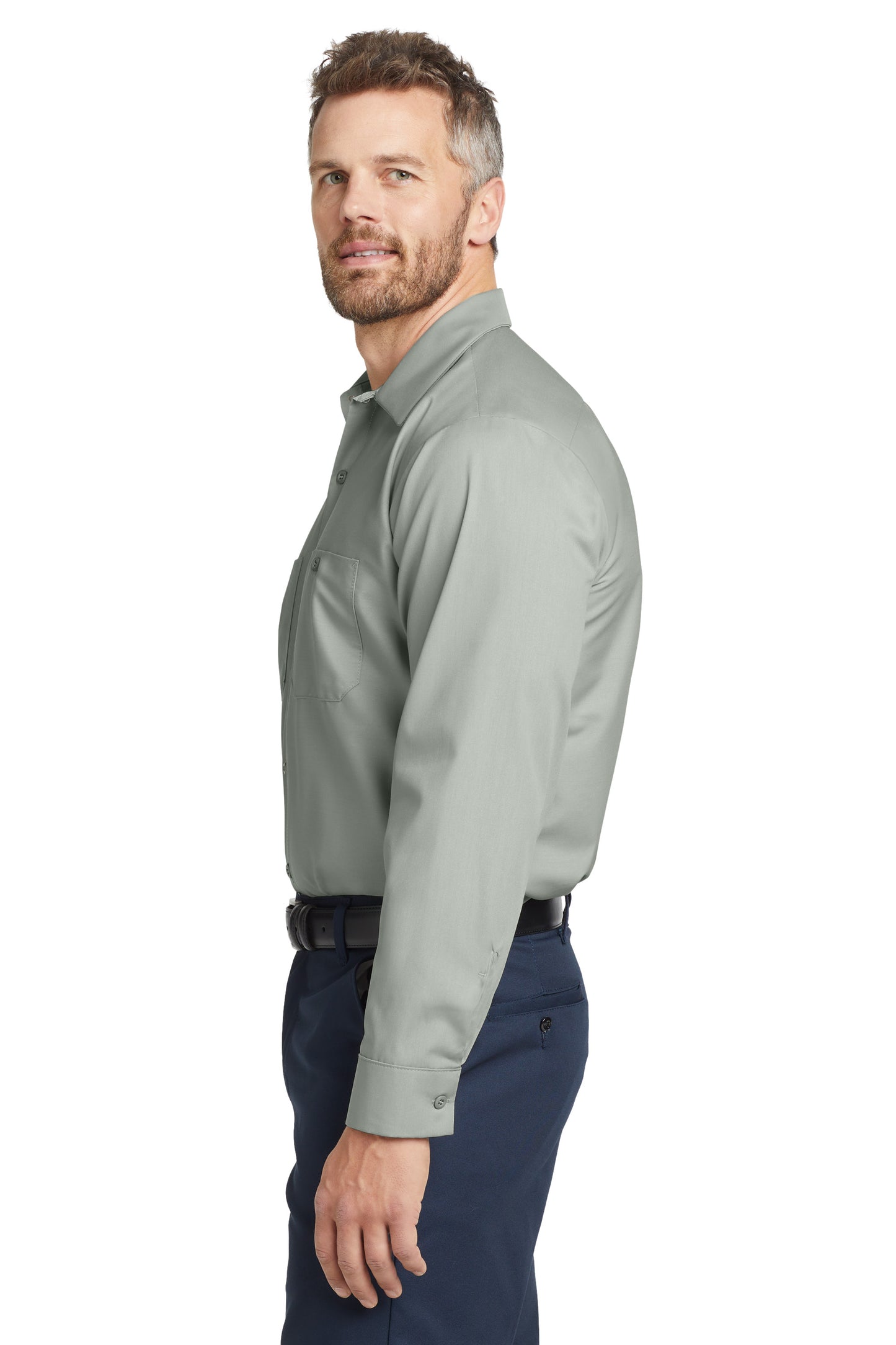 Red Kap® Long Sleeve Industrial Work Shirt