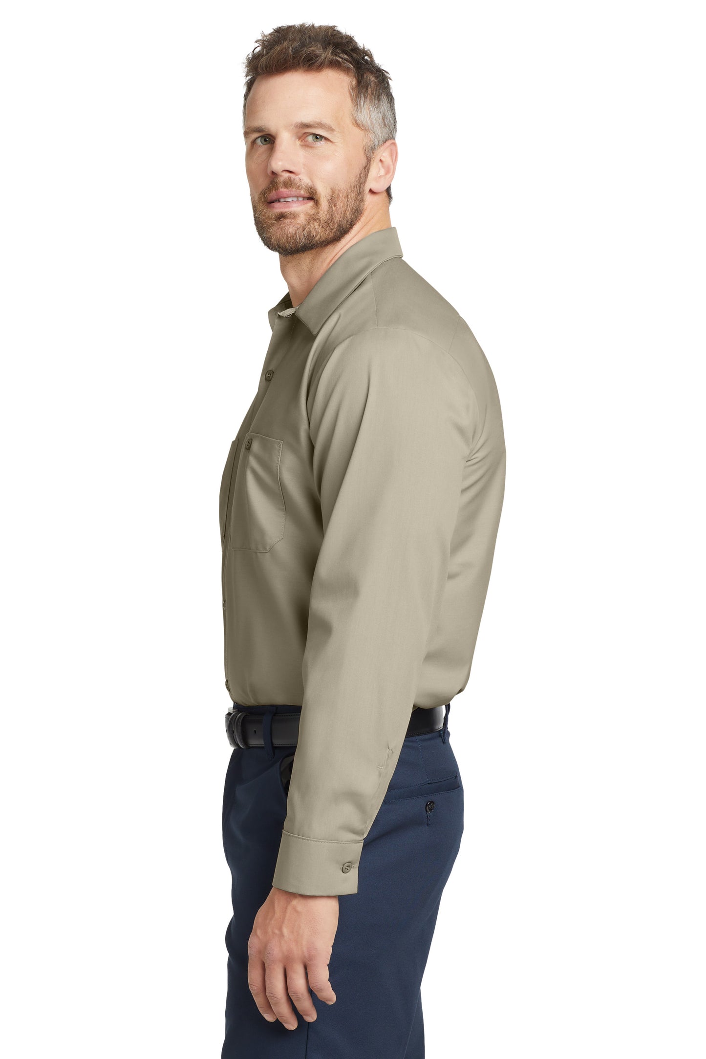 Red Kap® Long Sleeve Industrial Work Shirt