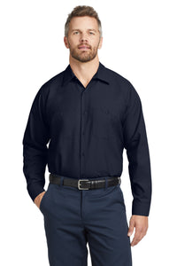 Red Kap® Long Sleeve Industrial Work Shirt