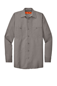 Red Kap® Long Sleeve Industrial Work Shirt