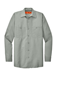 Red Kap® Long Sleeve Industrial Work Shirt