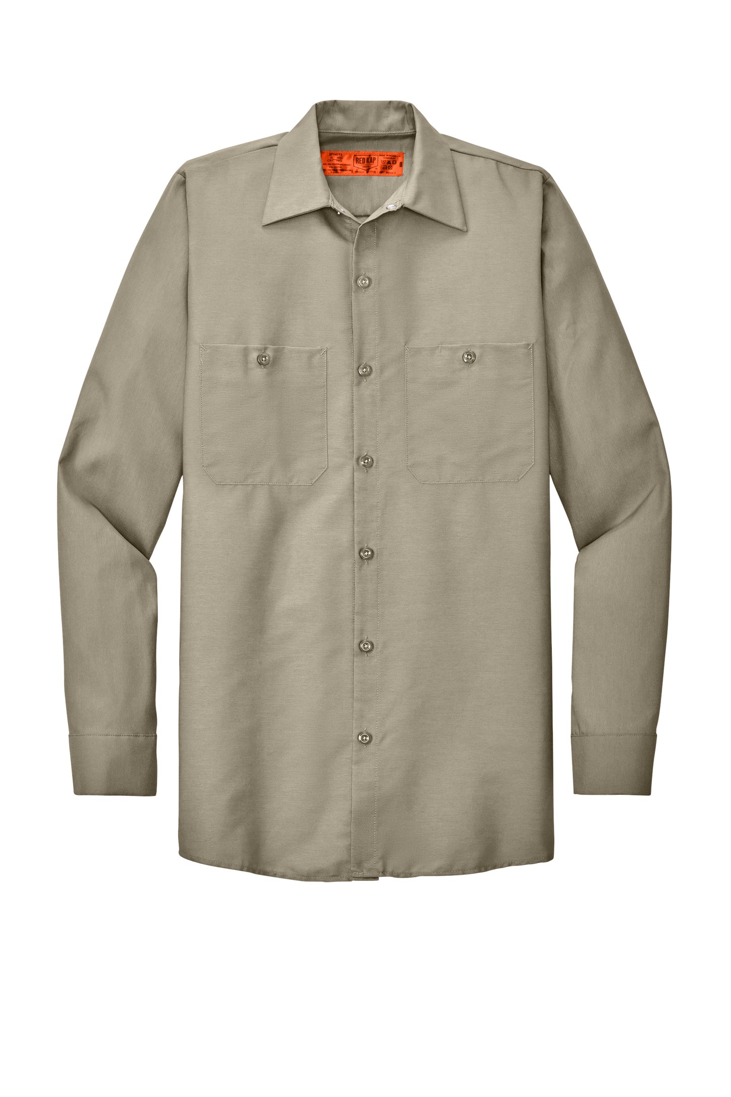 Red Kap® Long Sleeve Industrial Work Shirt