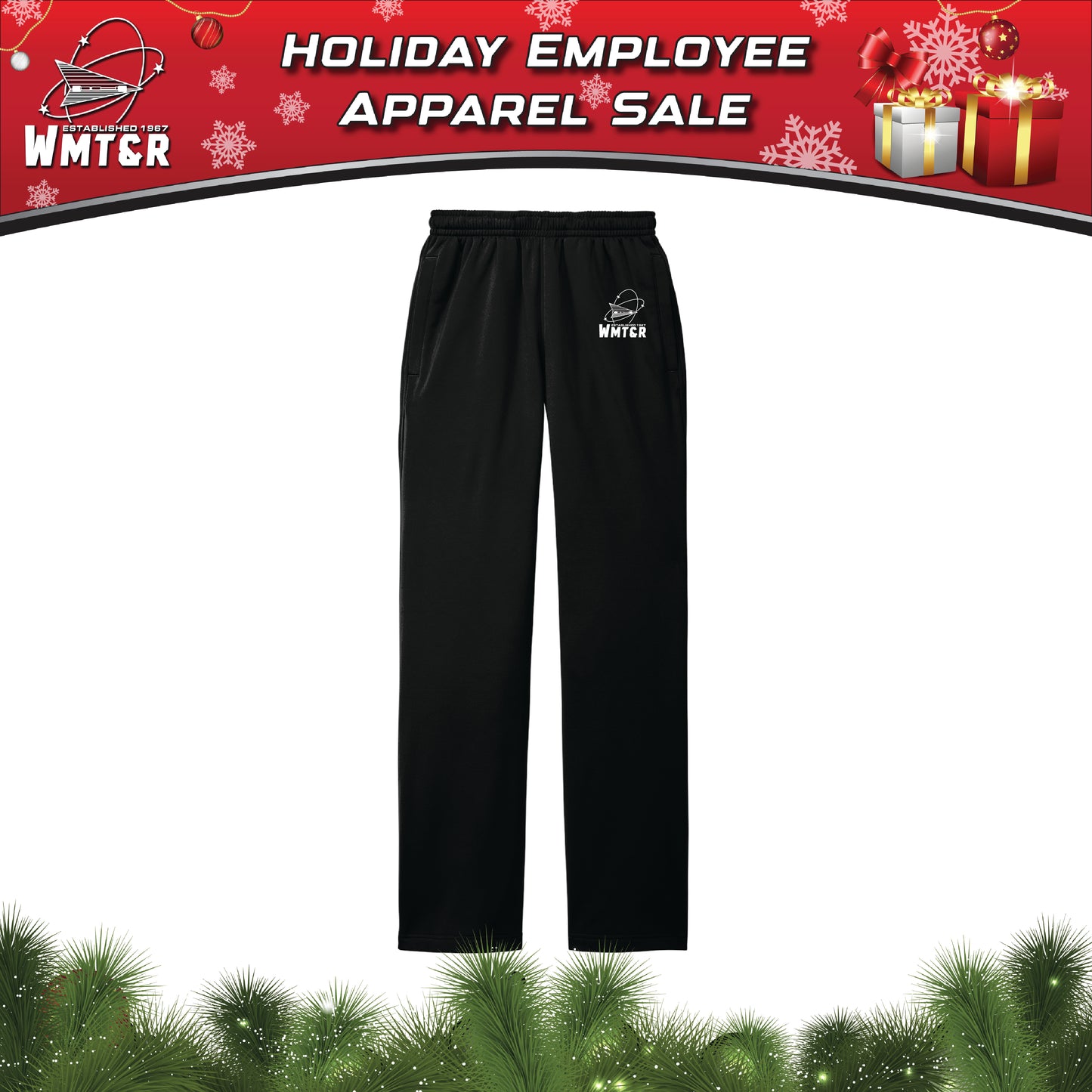 WMT&R - Open Bottom Fleece Sweatpants