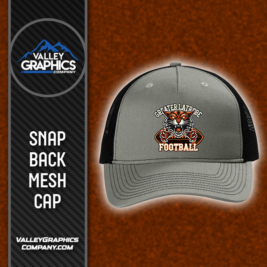 Snapback Hat - Adjustable - Mesh Back - GL Football Team 2025
