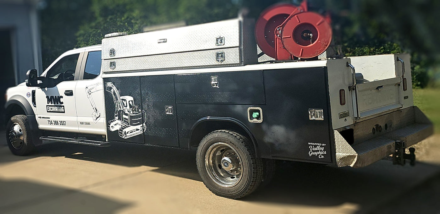 MWC Work Truck Wrap