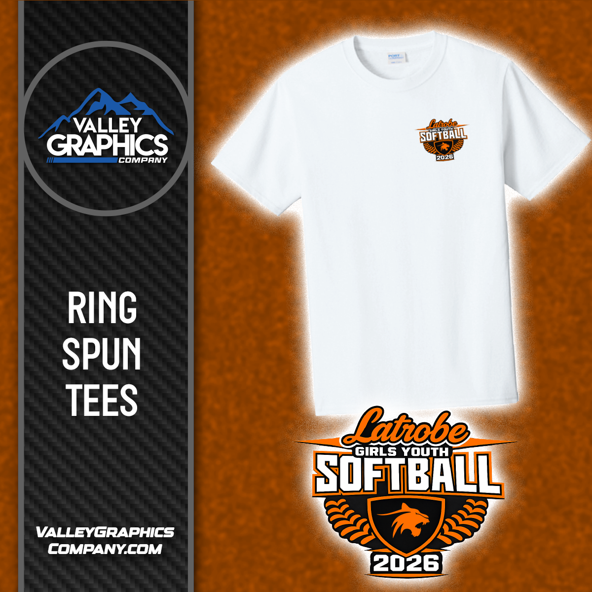 Sponsorship Tee - Latrobe Girls Youth Softball 2026