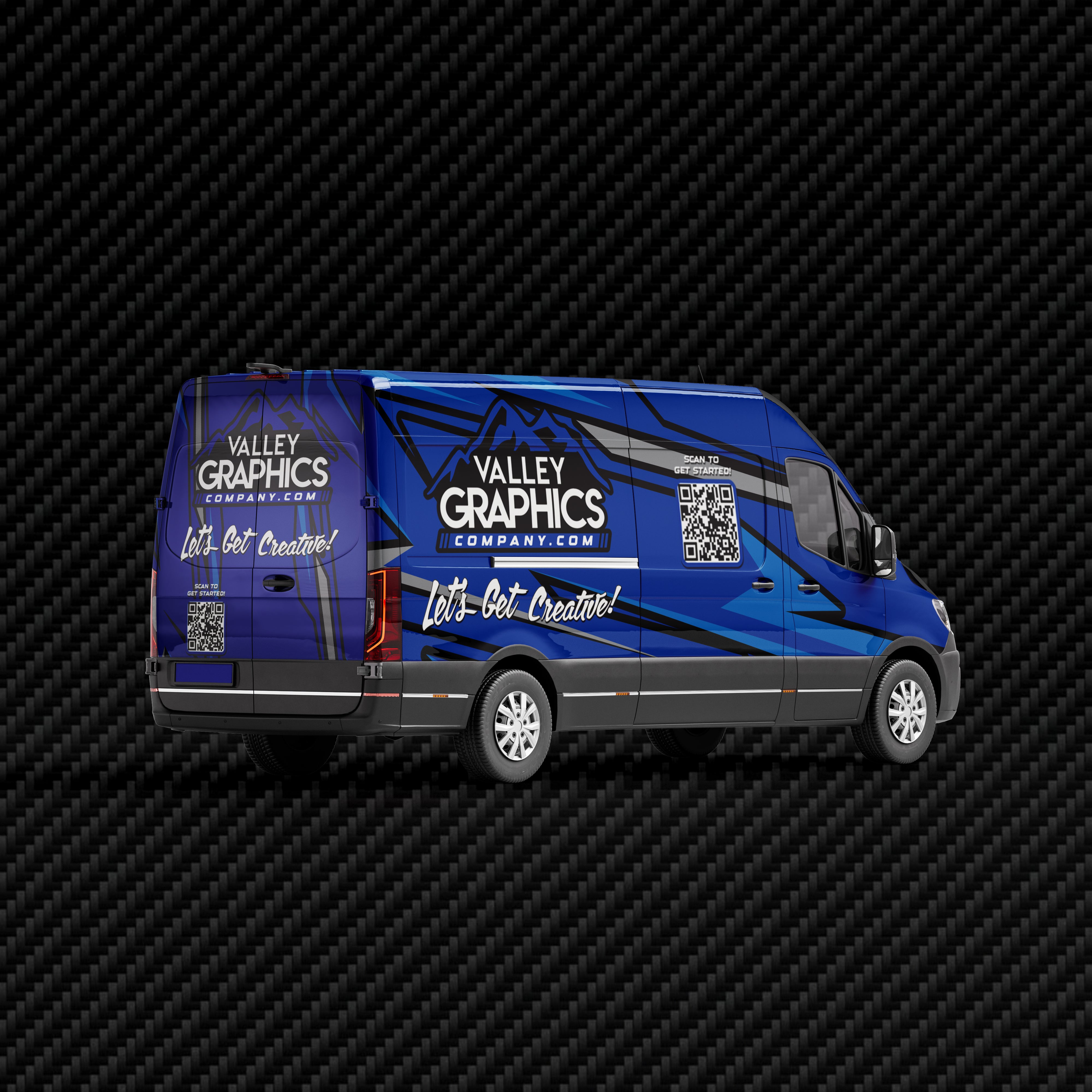 Gradient Van Wrapping Van Wraps in Latrobe, PA | Commercial Vehicle Graphics – Valley ...